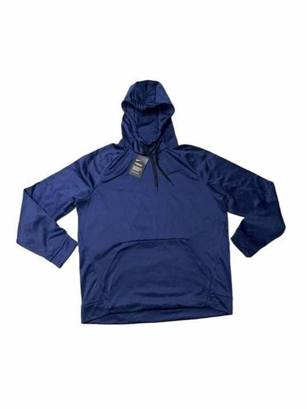Nike Men's Therma Training Hoodie (Binary Blue Persian Violet Black, Large